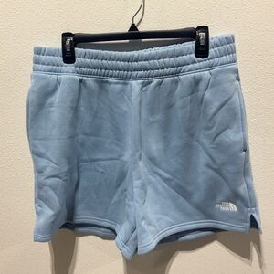 The North Face Women's Blue Fleece Shorts Relaxed